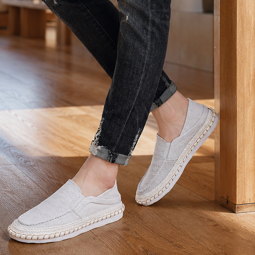 Wyatt Men’s Canvas Espadrille Slip-On Shoes