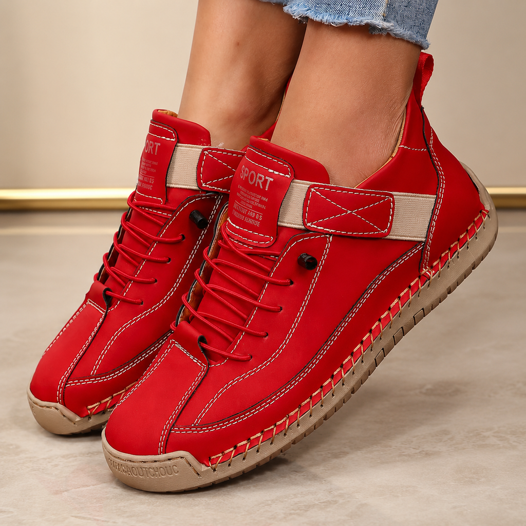 Riley Lace-Up Walking Sneakers
