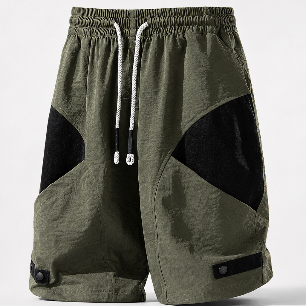 Logan Men’s Color-Block Cargo Shorts