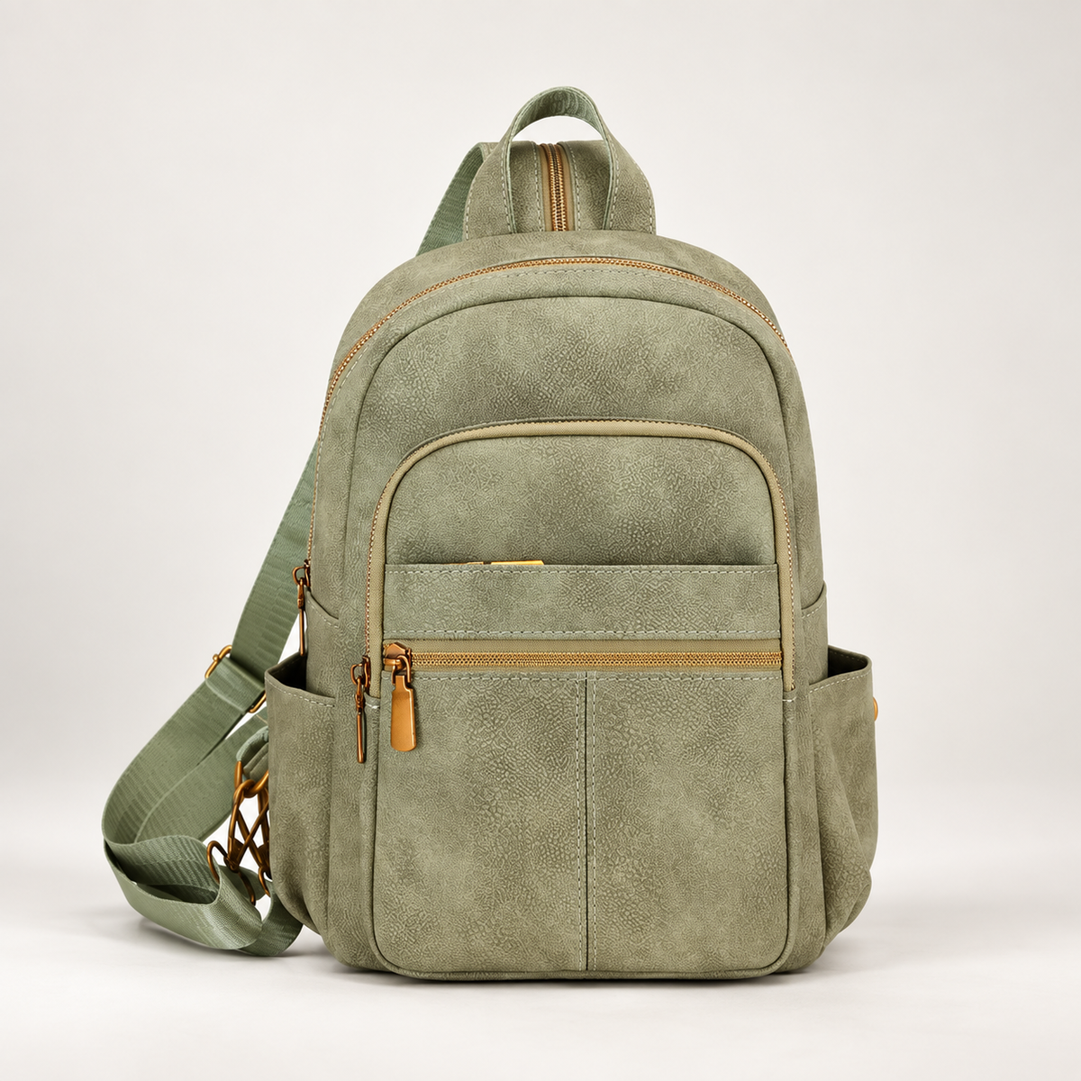 Margot Textured Multi-Pocket Backpack