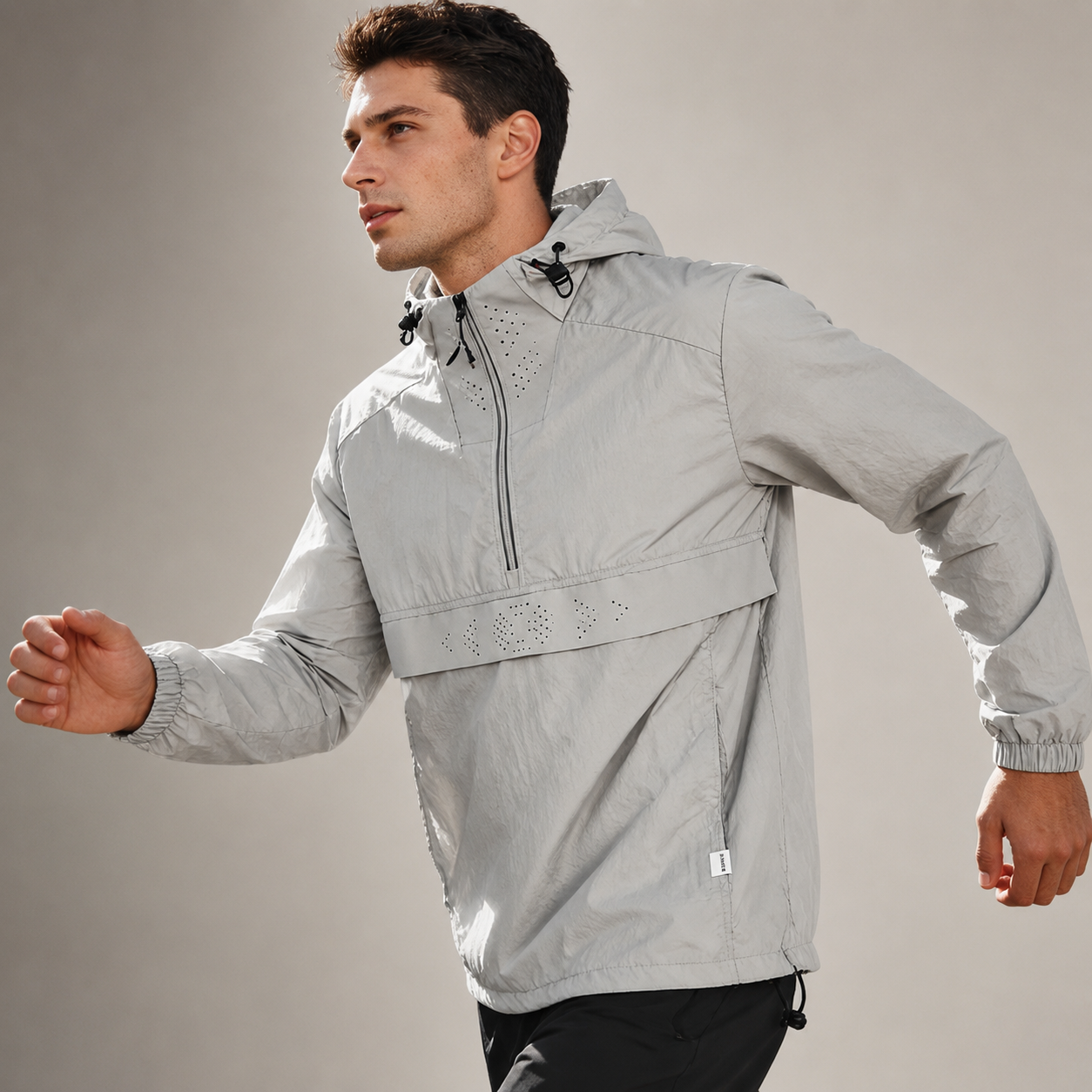 Avery Hooded Half-Zip Jacket