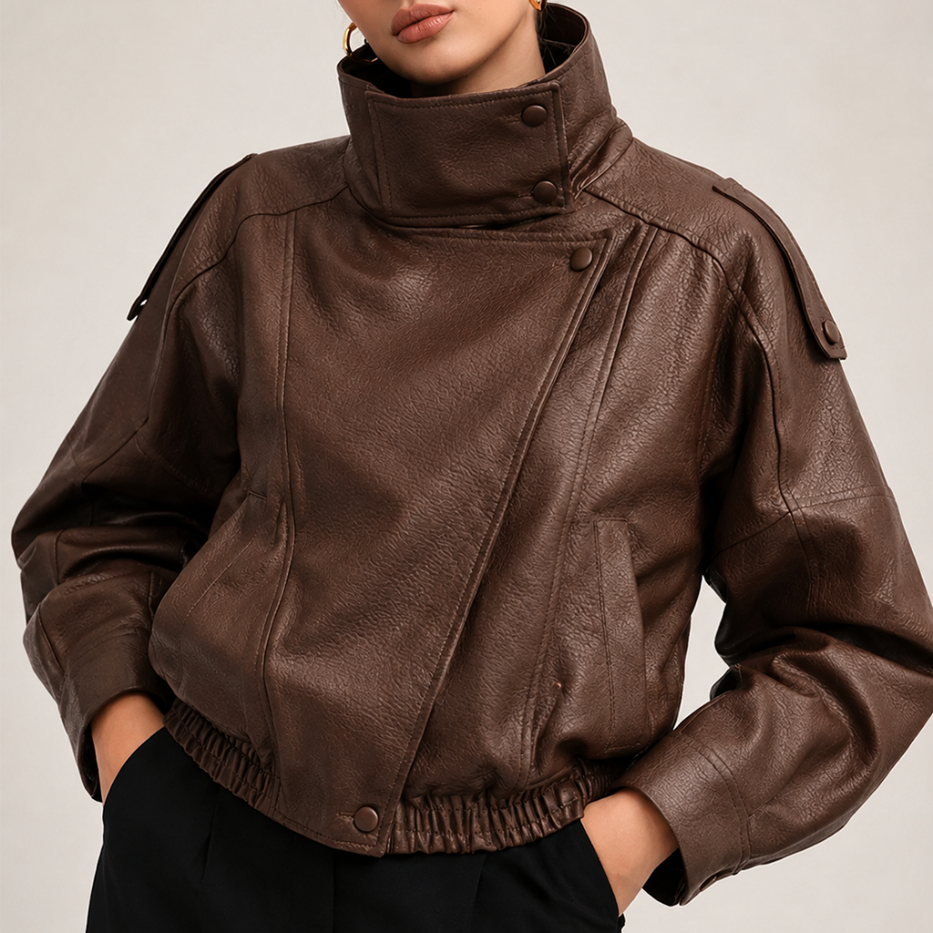 Reagan Women’s Asymmetric Moto Jacket