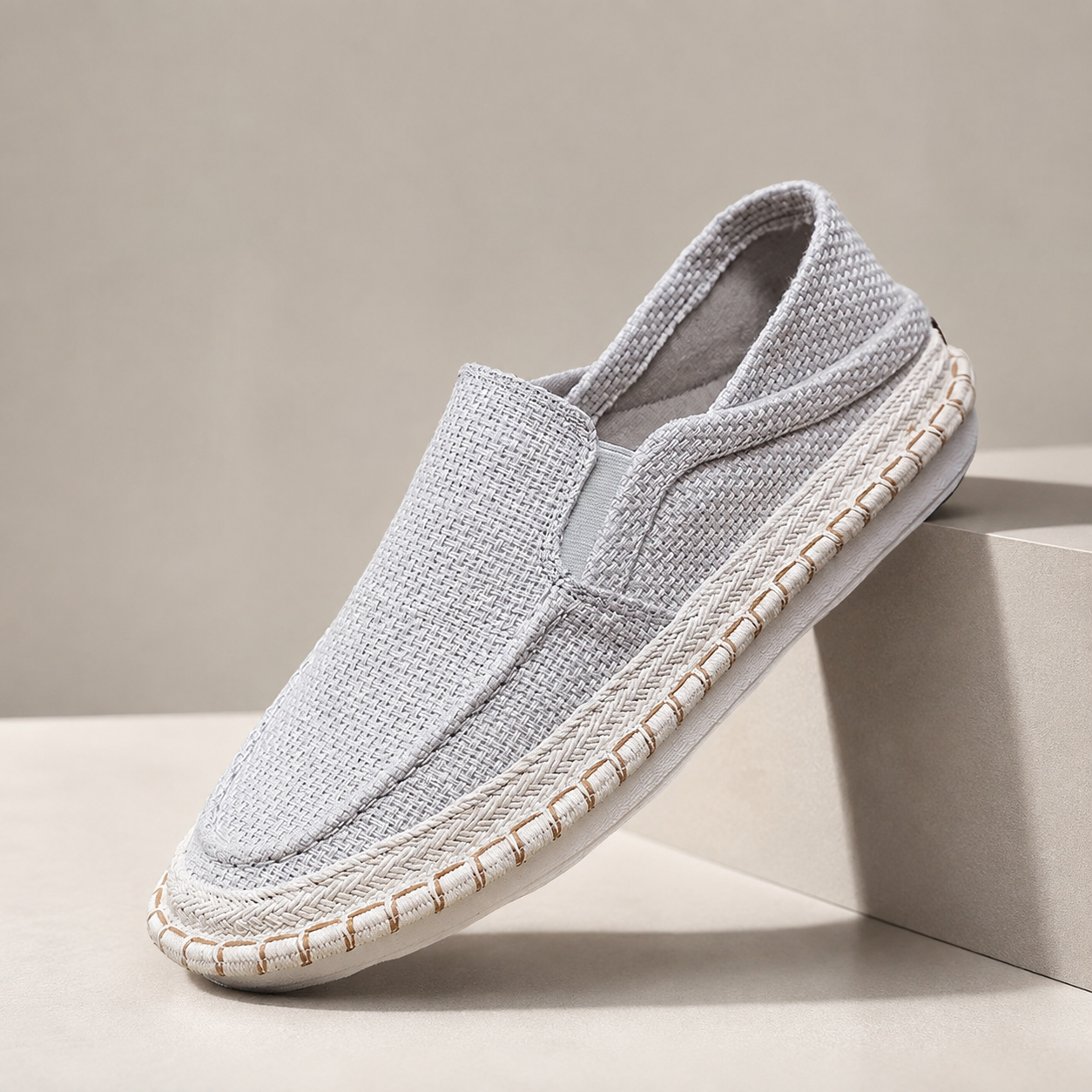 Wyatt Men’s Canvas Espadrille Slip-On Shoes