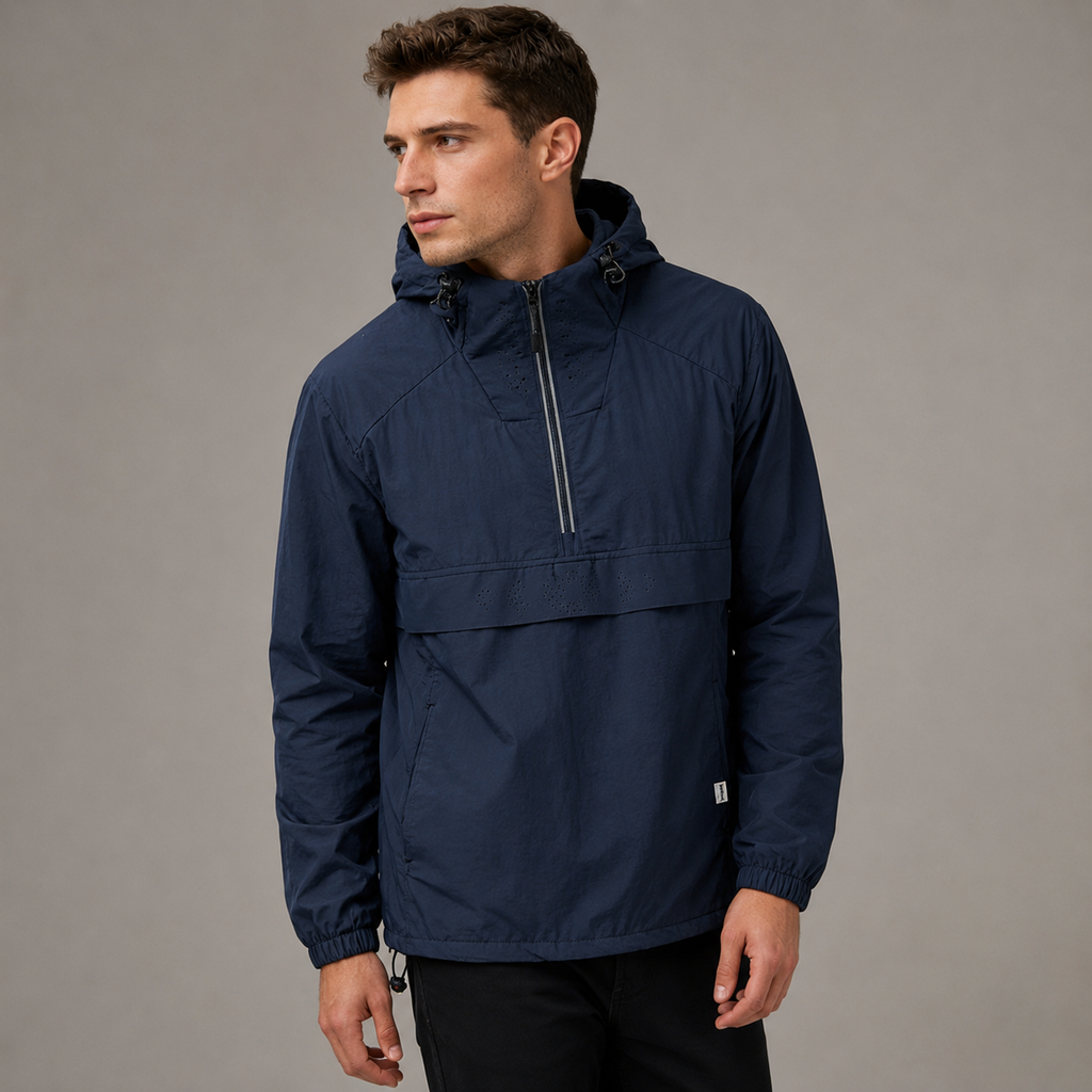 Avery Hooded Half-Zip Jacket