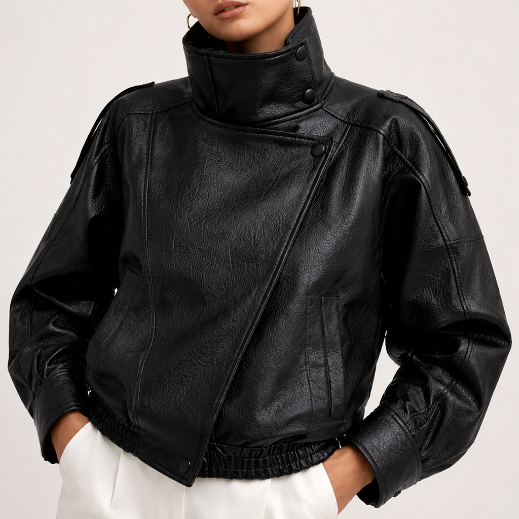 Reagan Women’s Asymmetric Moto Jacket