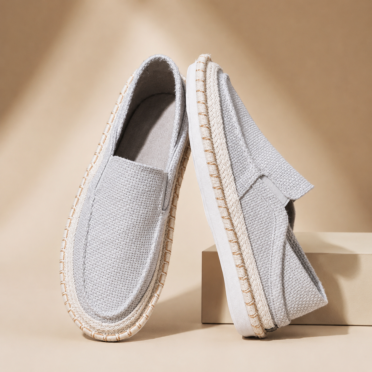 Wyatt Men’s Canvas Espadrille Slip-On Shoes