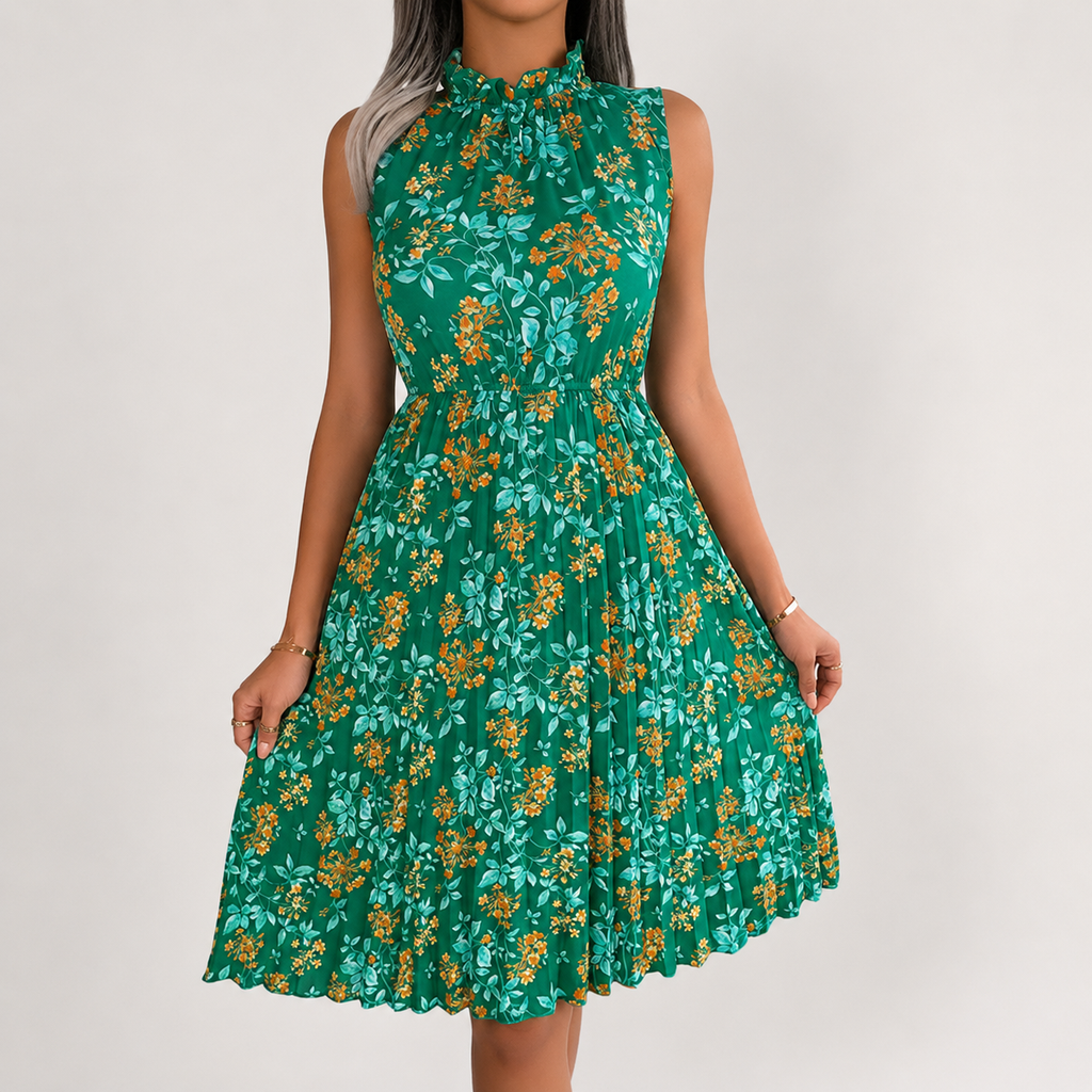 Claire Women’s Sleeveless Floral Dress