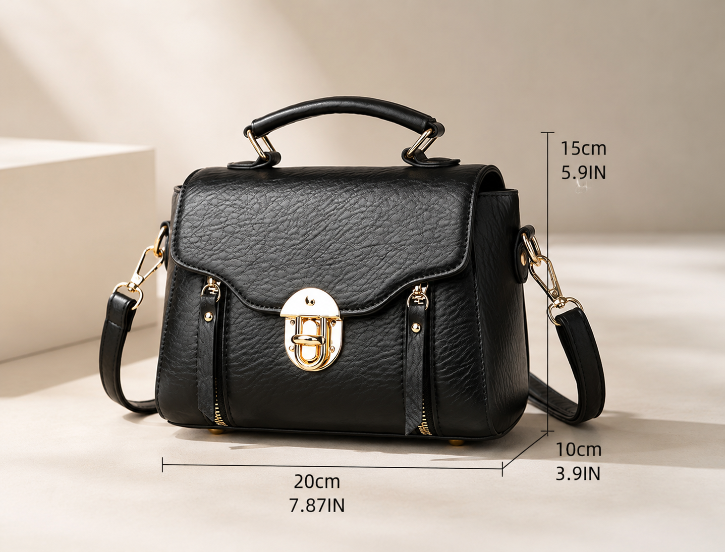 Savannah Women’s Top-Handle Handbag with Shoulder Strap