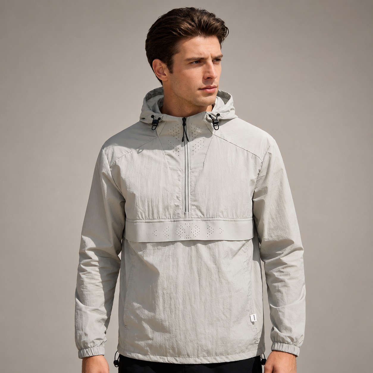 Avery Hooded Half-Zip Jacket