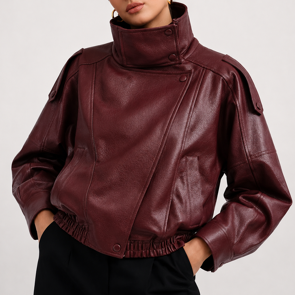 Reagan Women’s Asymmetric Moto Jacket