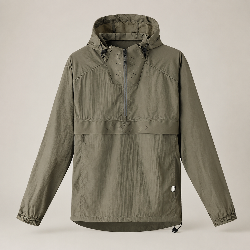 Avery Hooded Half-Zip Jacket