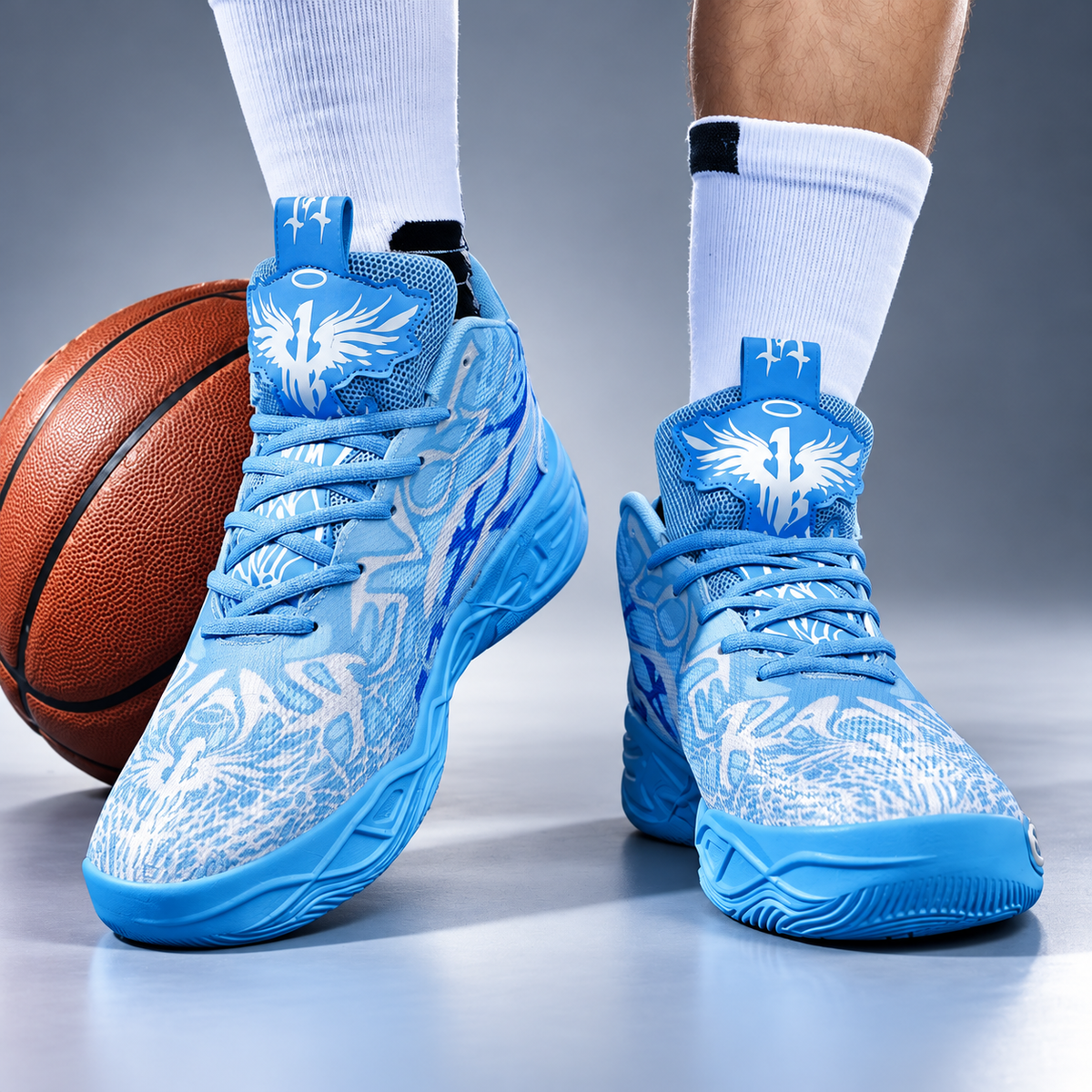 Rowan Performance High-Top Basketball Sneakers
