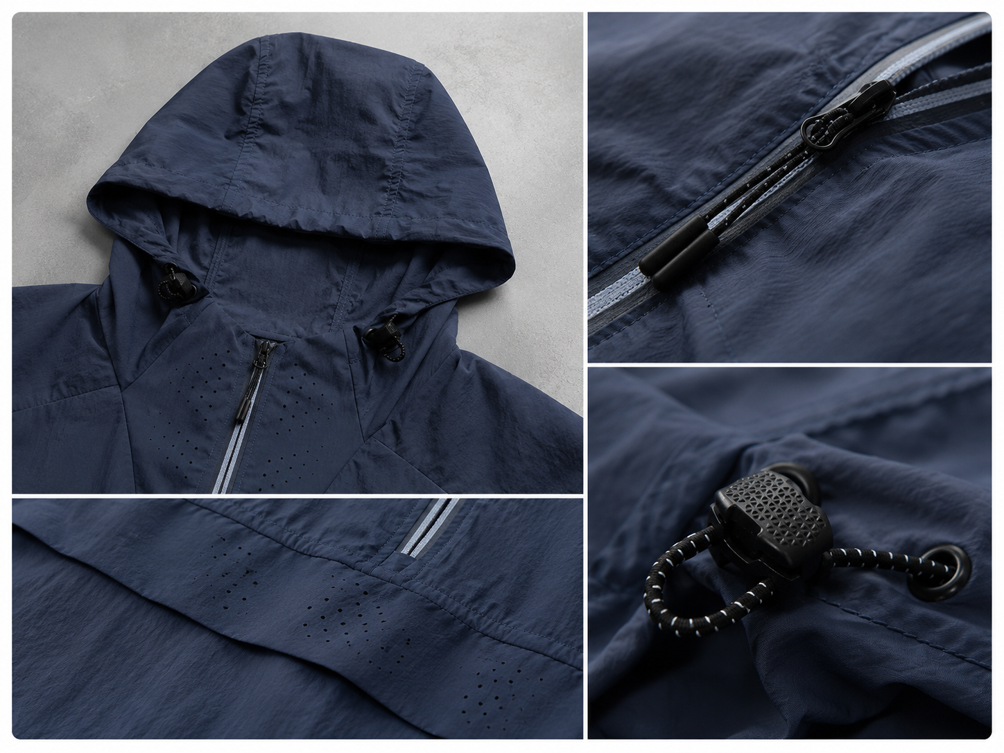 Avery Hooded Half-Zip Jacket