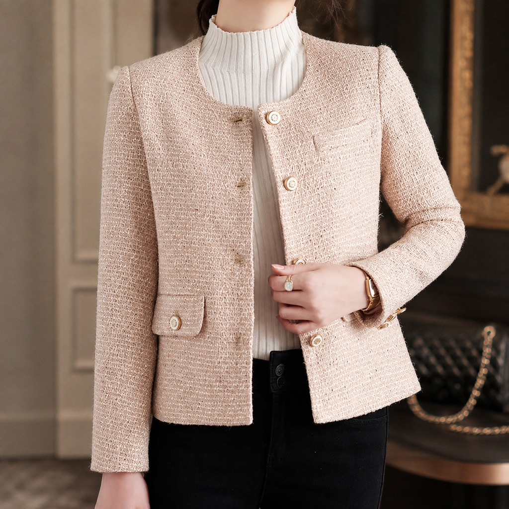 Colette Women’s Textured Tweed Jacket
