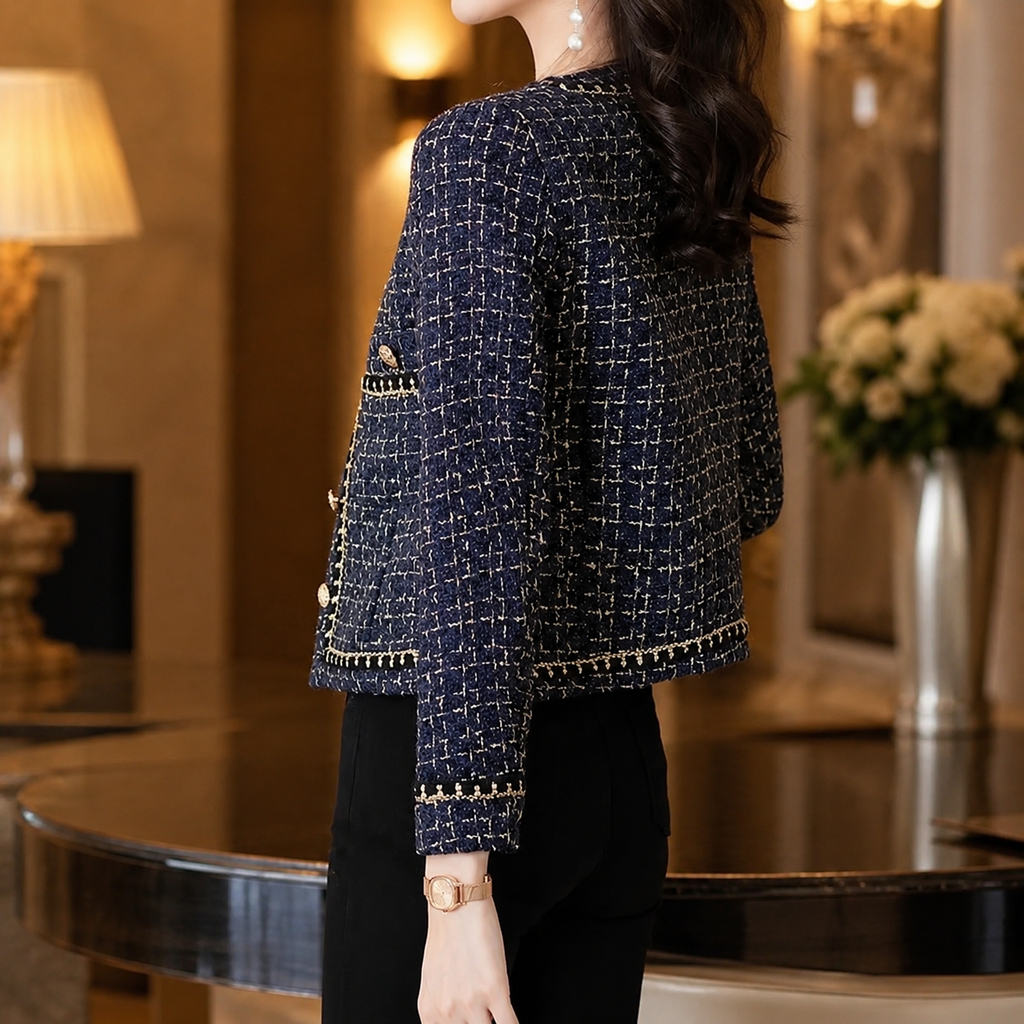 Rosalie Women’s Textured Cropped Jacket