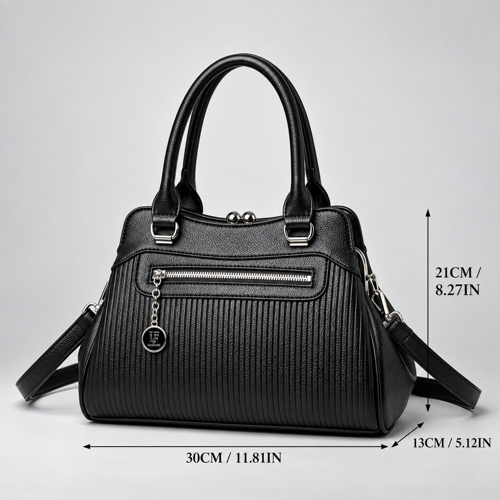 Avery Women’s Structured Satchel Handbag