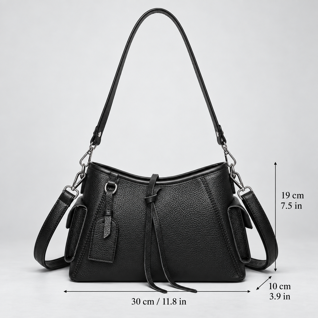 Sienna Women’s Shoulder Bag with Adjustable Crossbody Strap