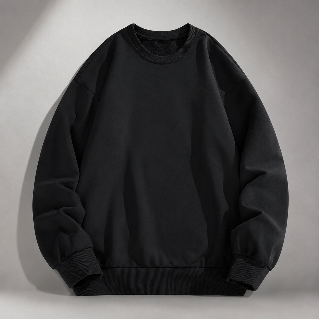 Emmett Solid Crewneck Sweatshirt