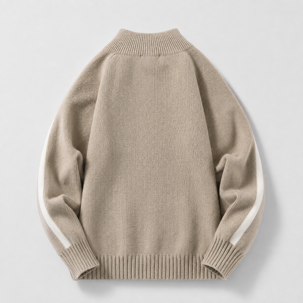 Sebastian Romano Men’s Full-Zip Knit Cardigan