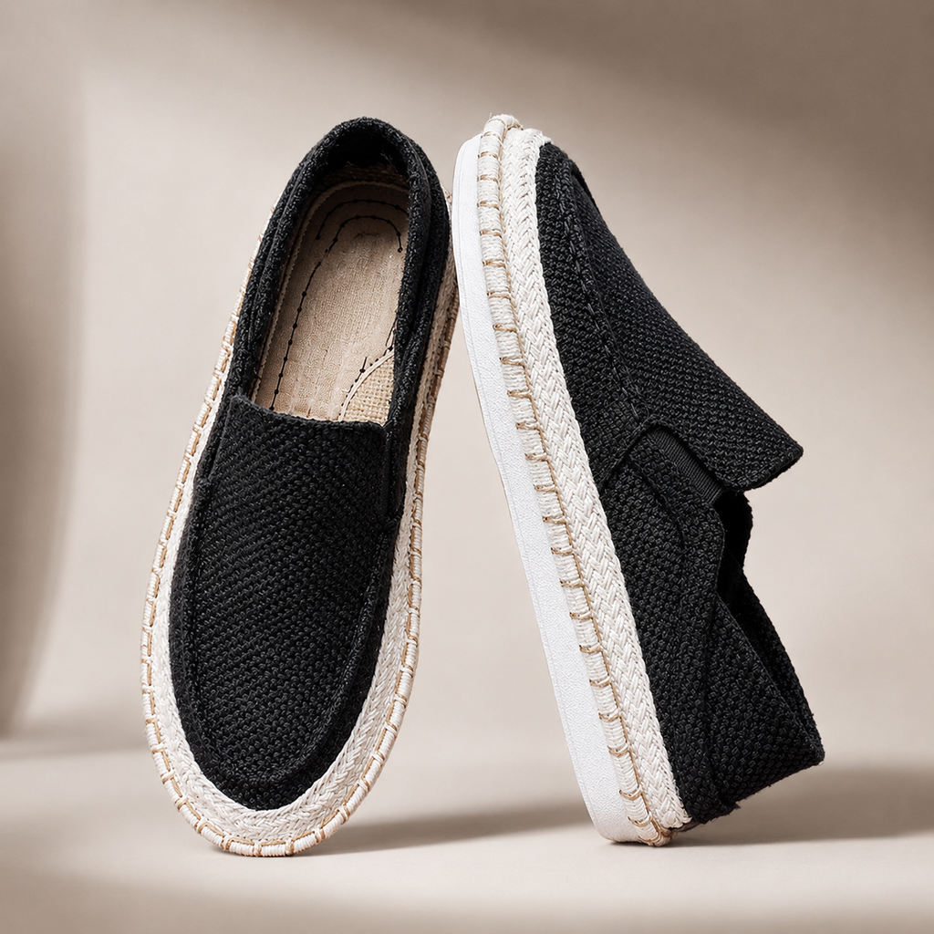 Wyatt Men’s Canvas Espadrille Slip-On Shoes