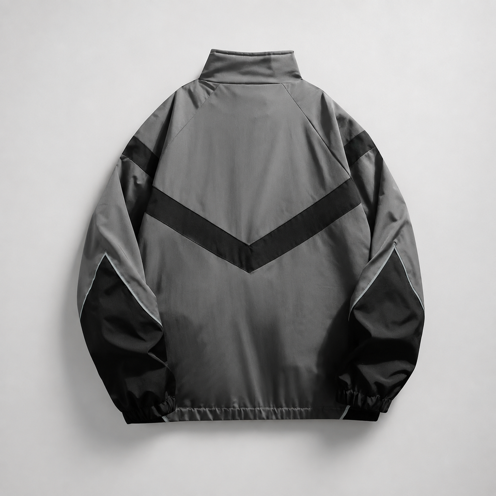 Nolan Color-Block Track Jacket