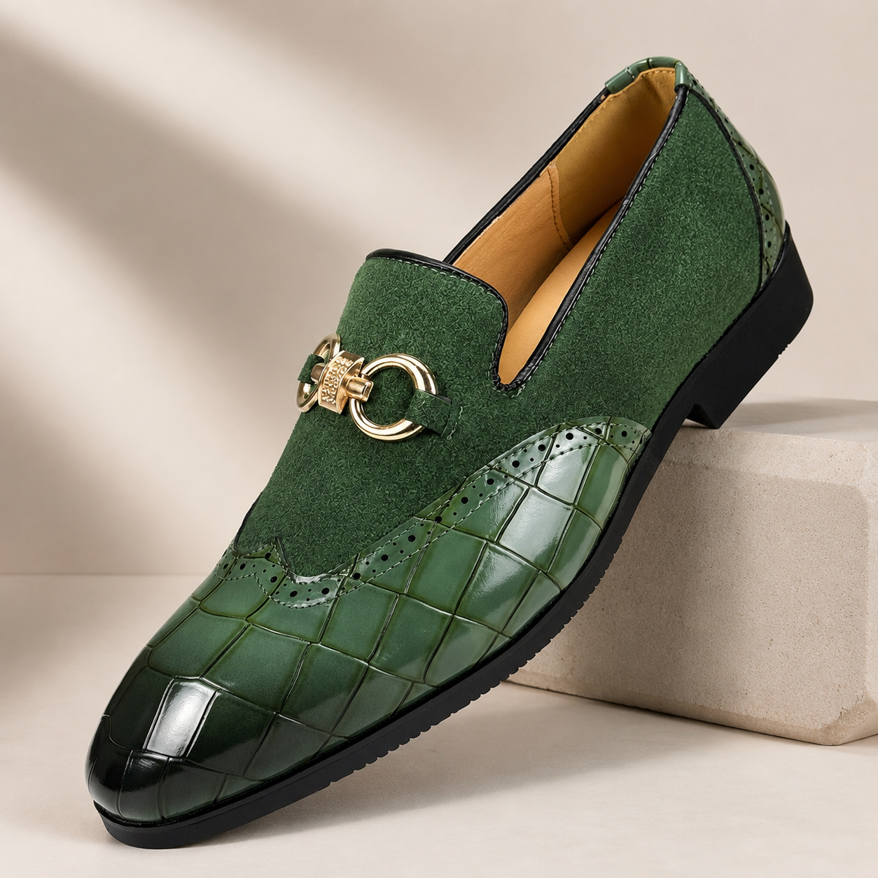 Bennett Buckle Loafers