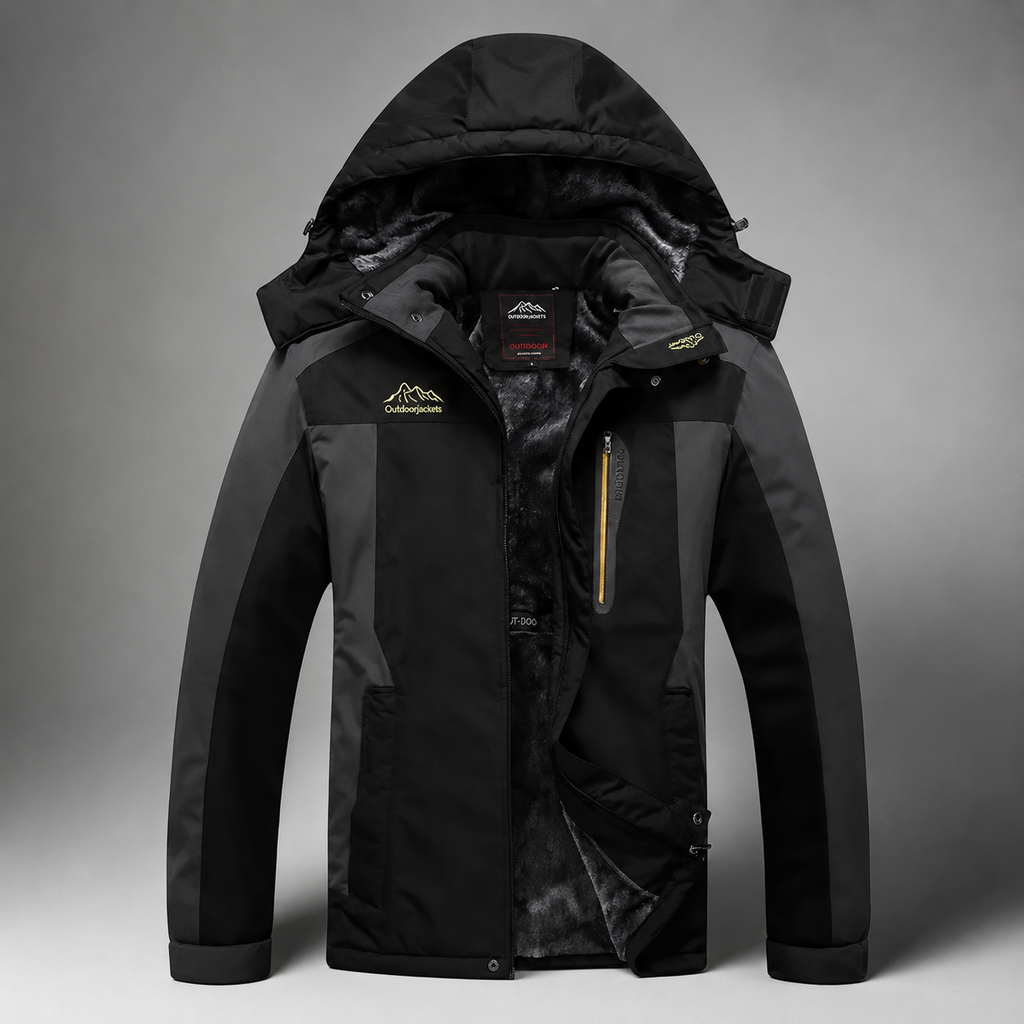 Dawson Fleece-Lined Hooded Outdoor Jacket