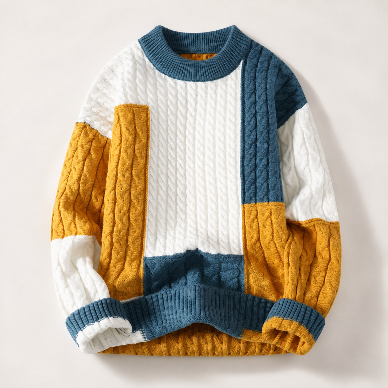 Nolan Men’s Cable Knit Sweater