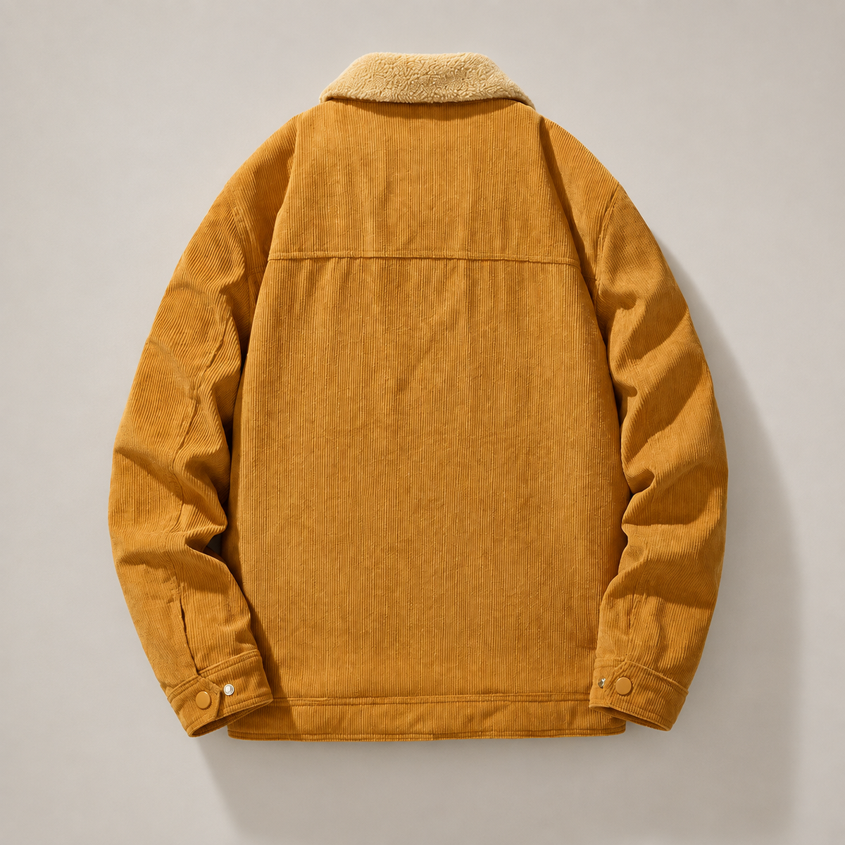 Bramwell Sherpa-Lined Corduroy-Textured Jacket