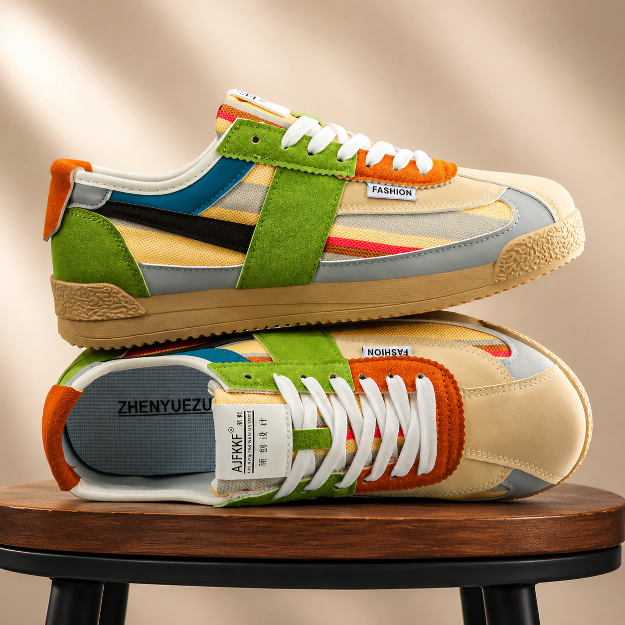 Zane Men’s Retro Suede Sneakers