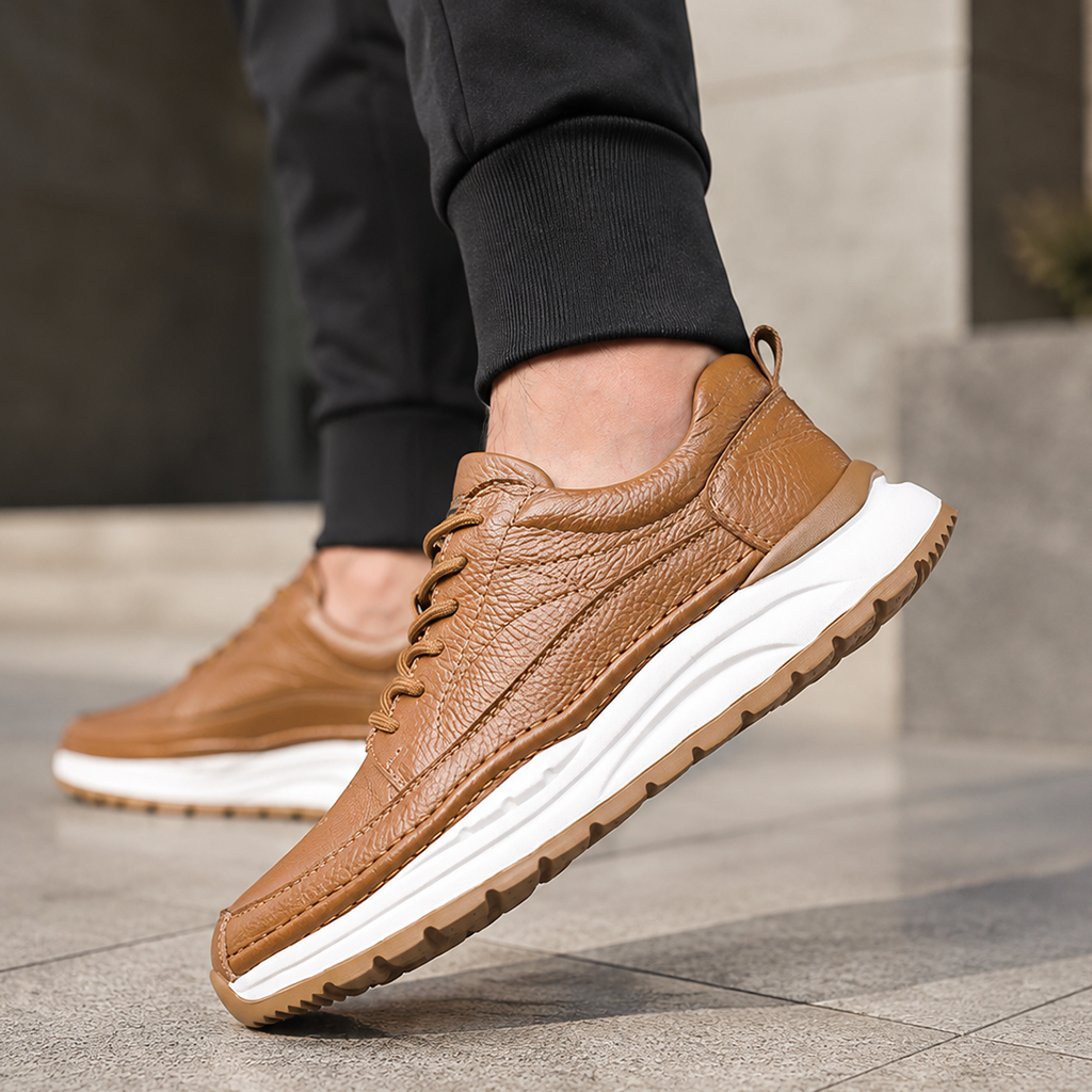 Cole Men’s Textured Lace-Up Sneakers