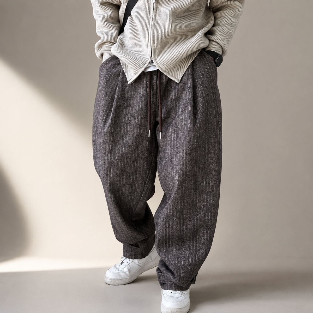 Jackson Men’s Pinstripe Relaxed Jogger Pants