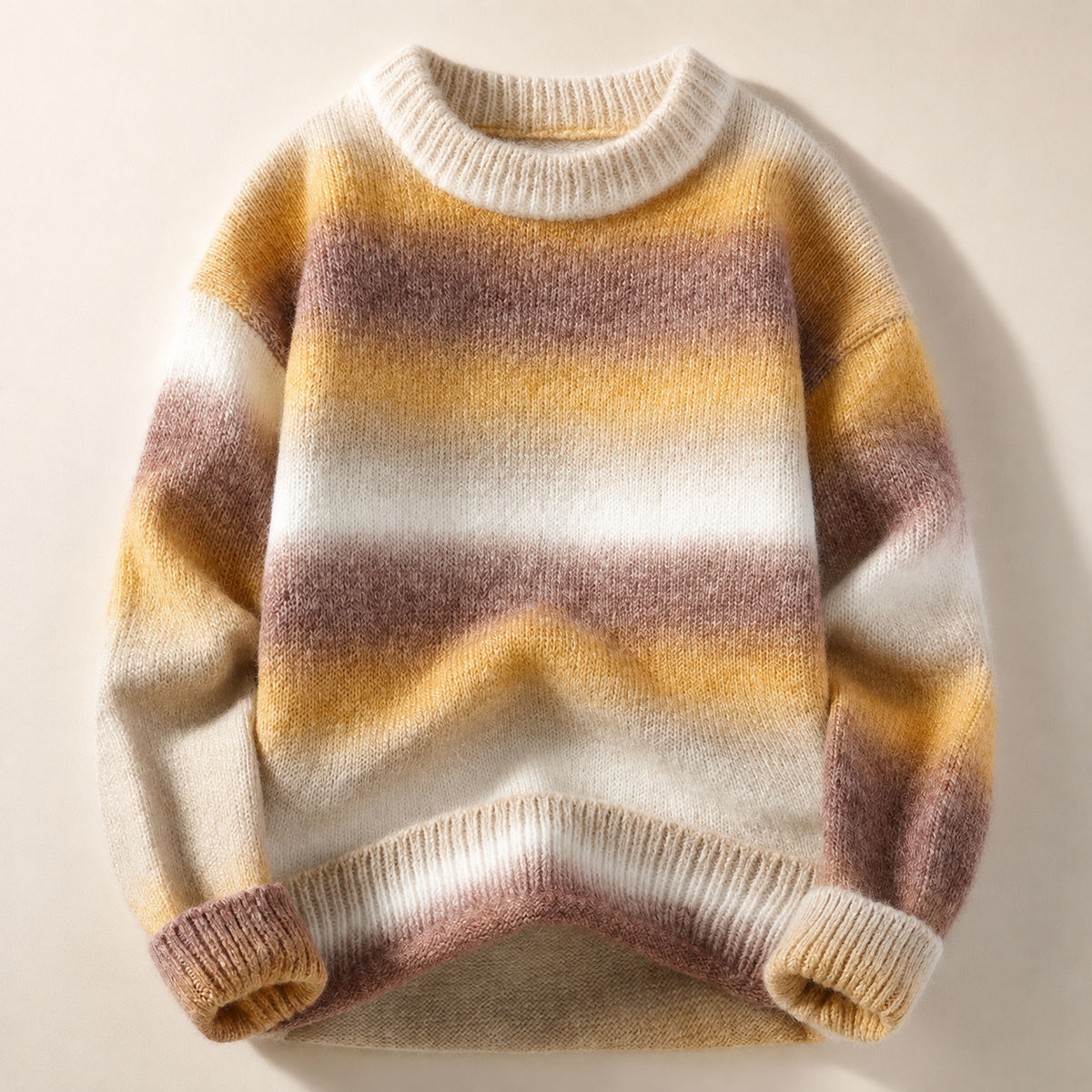 Julian Men’s Gradient Stripe Knit Sweater