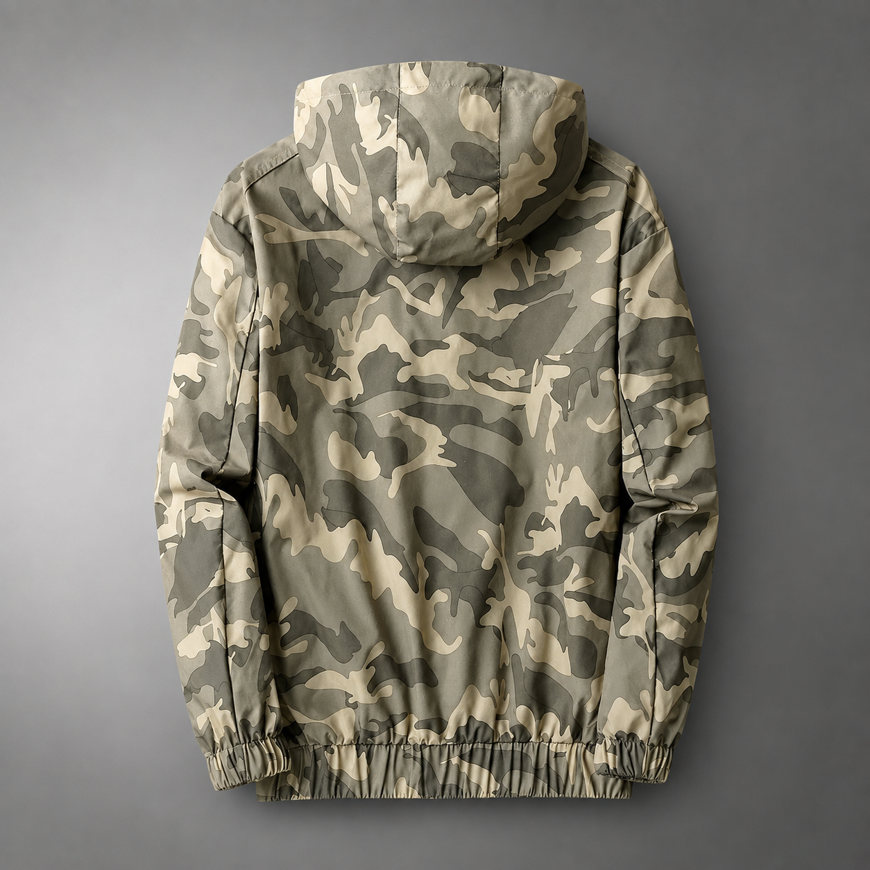 Harrison DeLuca Men’s Camo Hooded Jacket