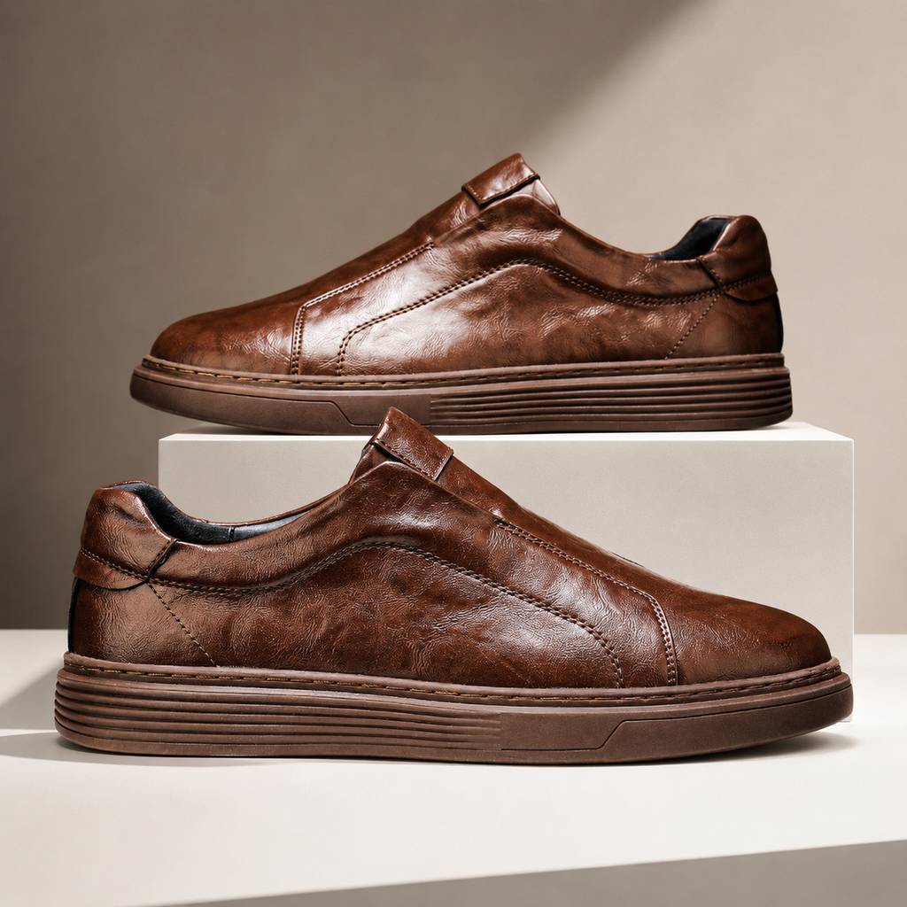 Mason Men’s Genuine Leather Sneakers