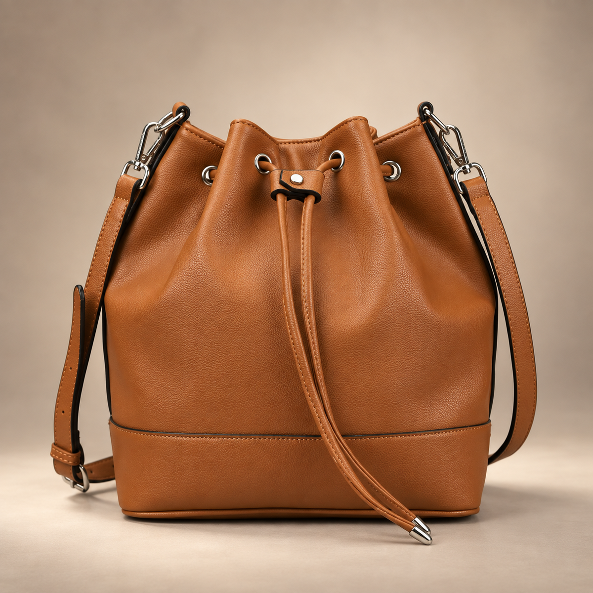 Francesca Women’s Drawstring Bucket Bag