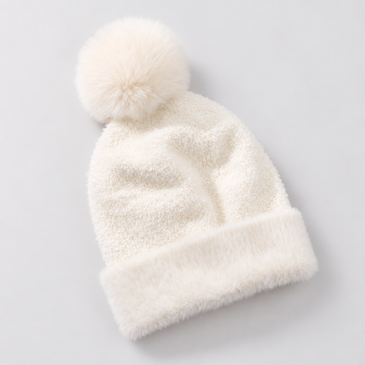 Bianca Women’s Plush Pom-Pom Beanie