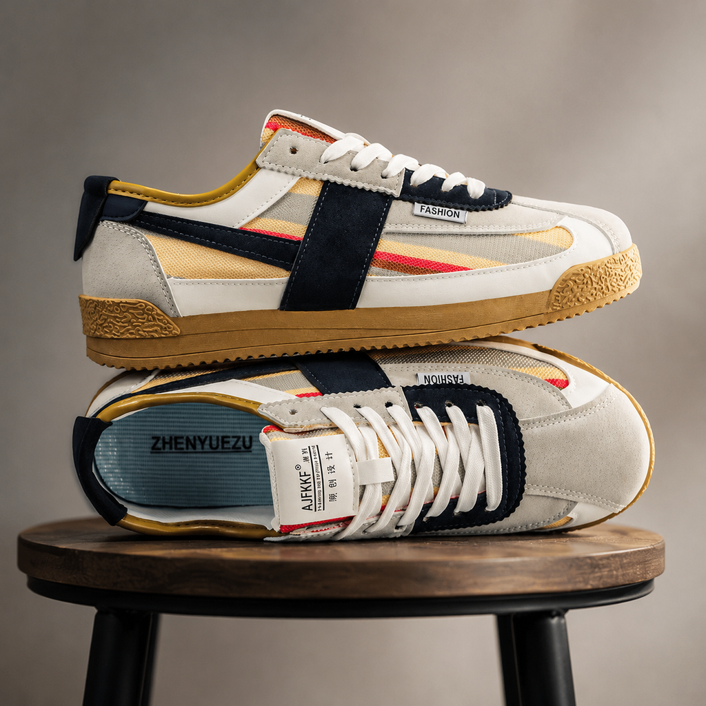 Zane Men’s Retro Suede Sneakers