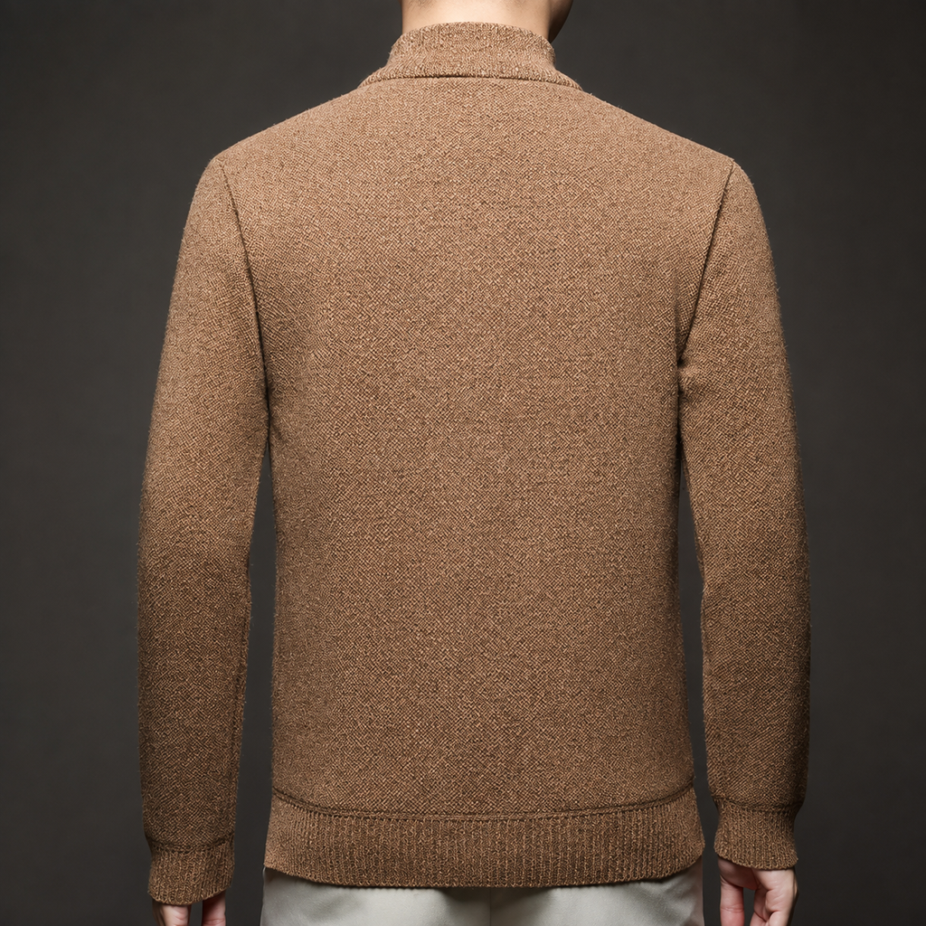 Vincent Men’s Quarter-Zip Knit Sweater