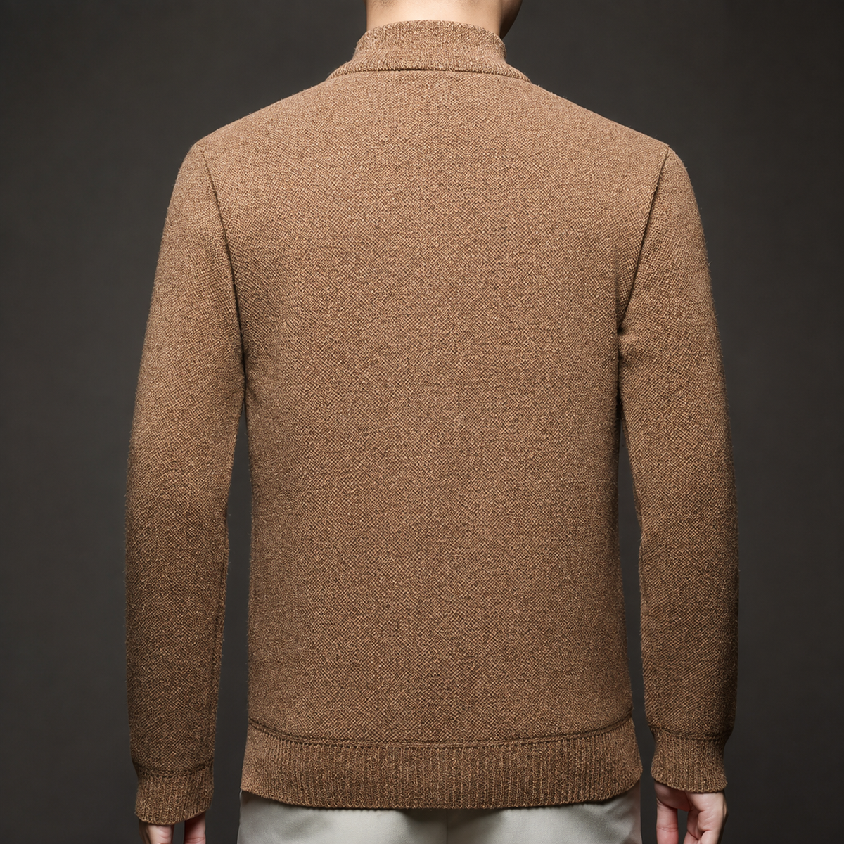 Vincent Men’s Quarter-Zip Knit Sweater