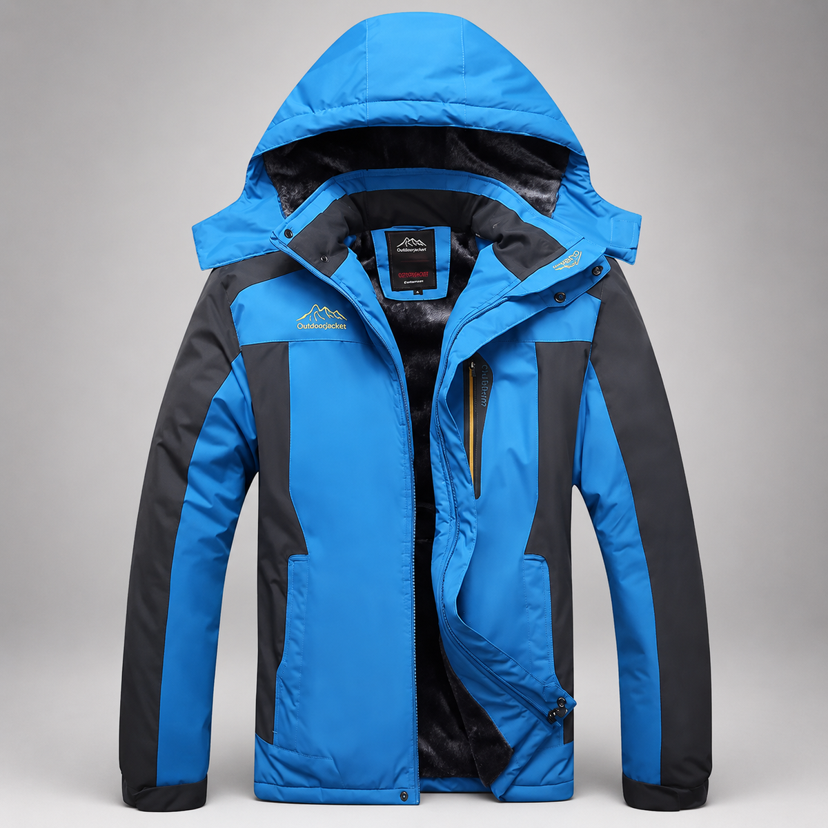 Dawson Fleece-Lined Hooded Outdoor Jacket