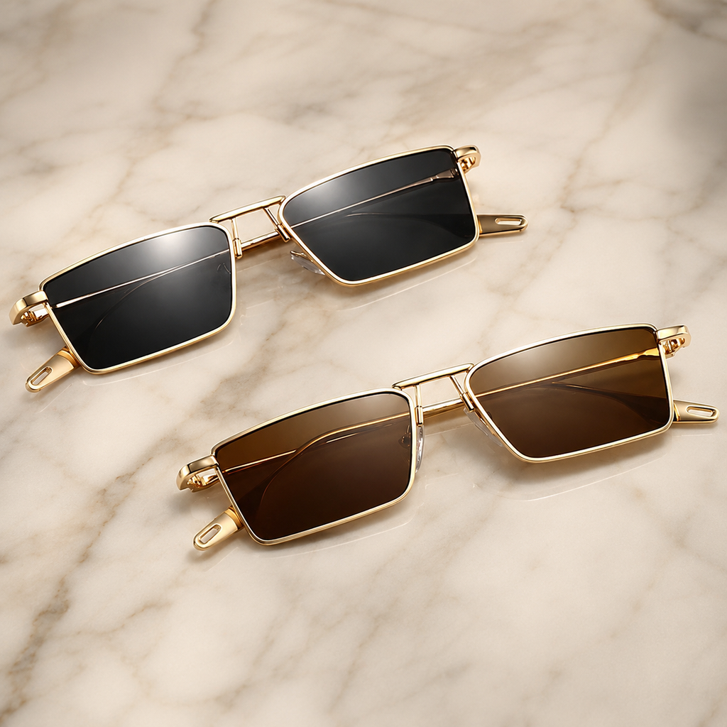Blake Square-Frame Sunglasses