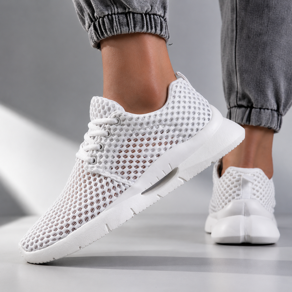 Mason Breathable Mesh Lace-Up Sneakers