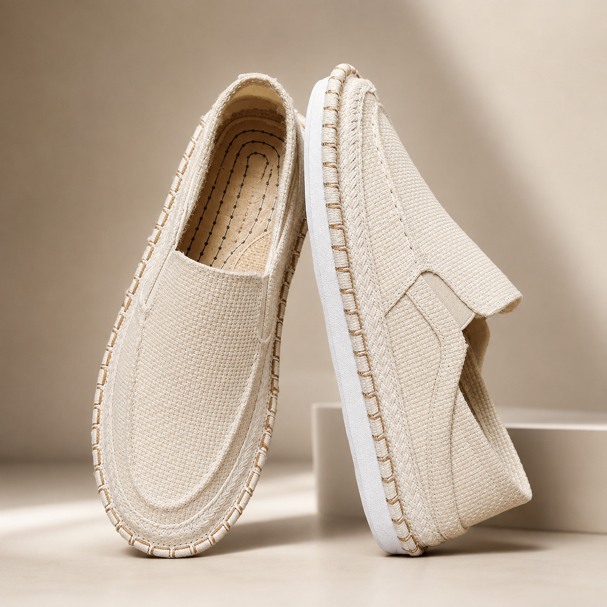 Wyatt Men’s Canvas Espadrille Slip-On Shoes