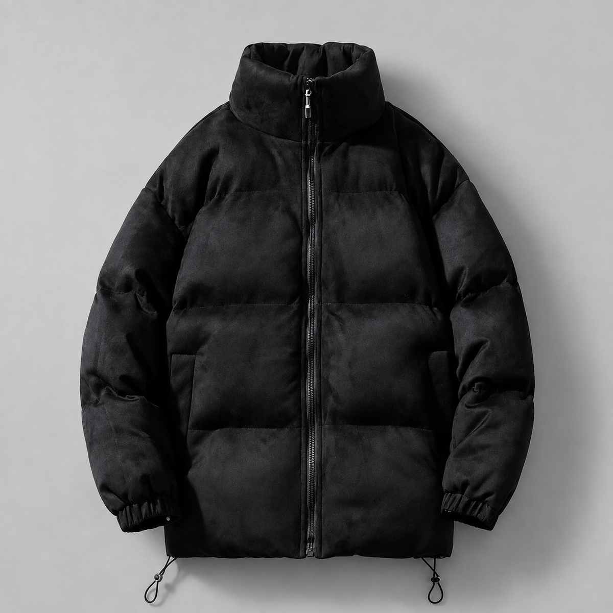 Remy Padded Stand-Collar Jacket – Full-Zip Quilted Winter Coat