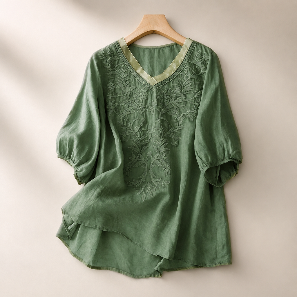 Camille Women’s Embroidered Blouse