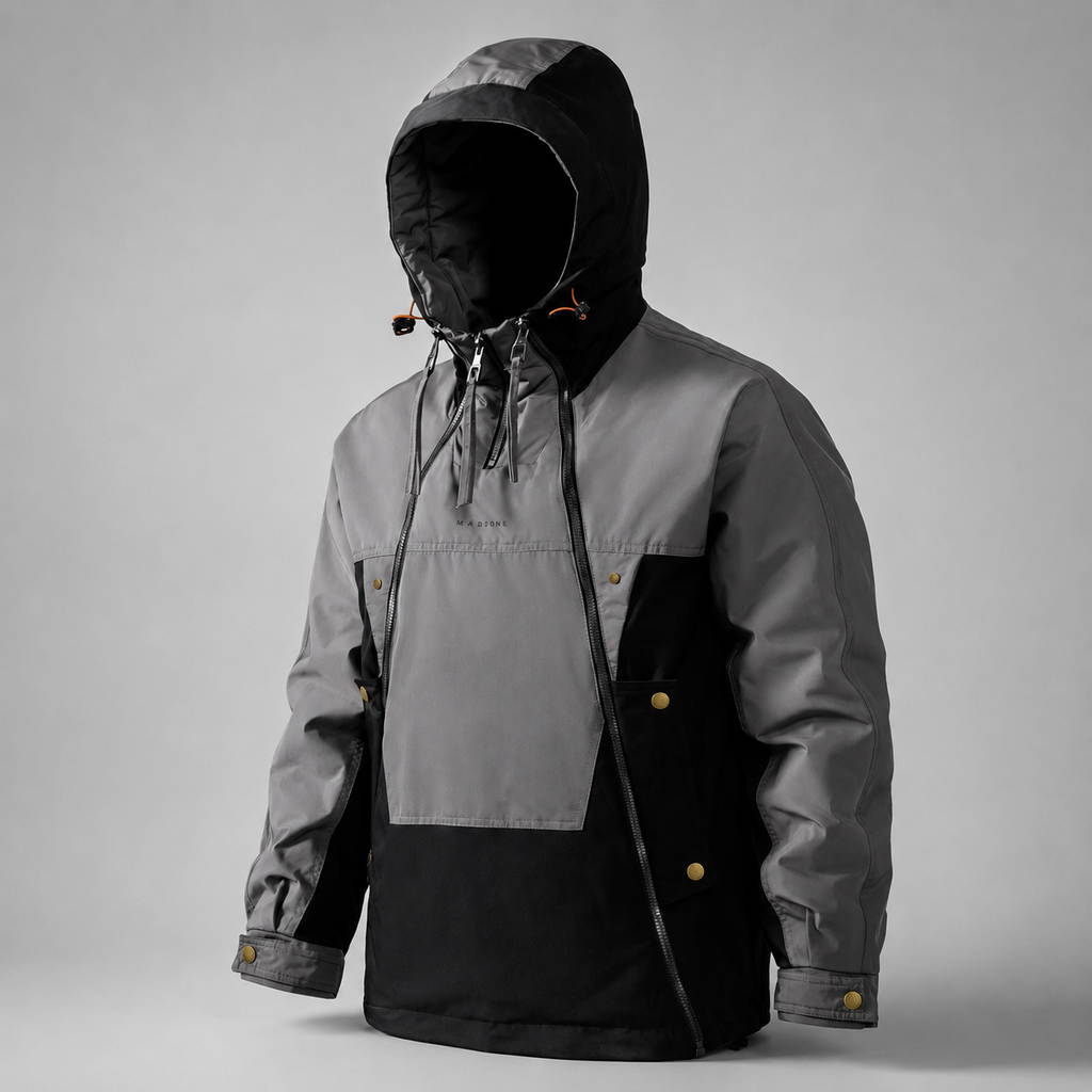 Everett Men’s Colorblock Hooded Jacket