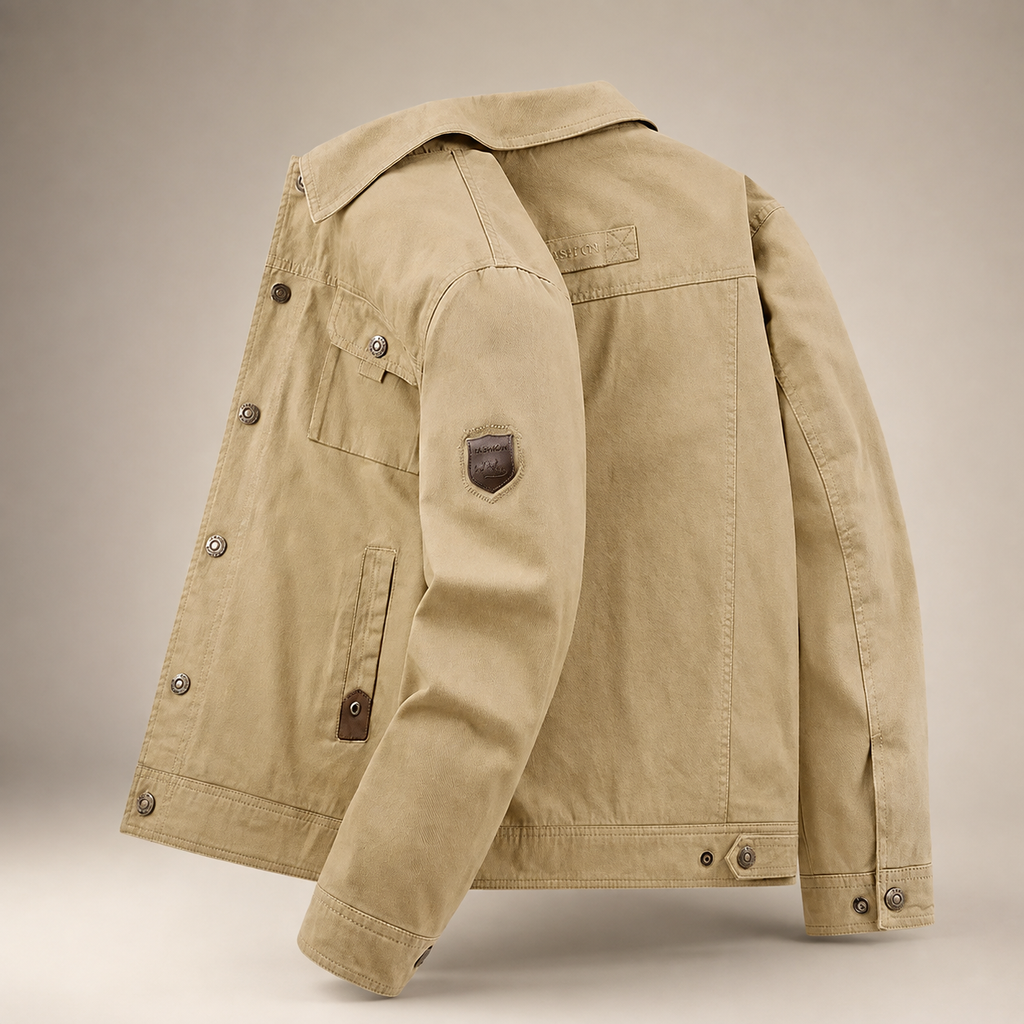 Matteo Men’s Utility Workwear Jacket