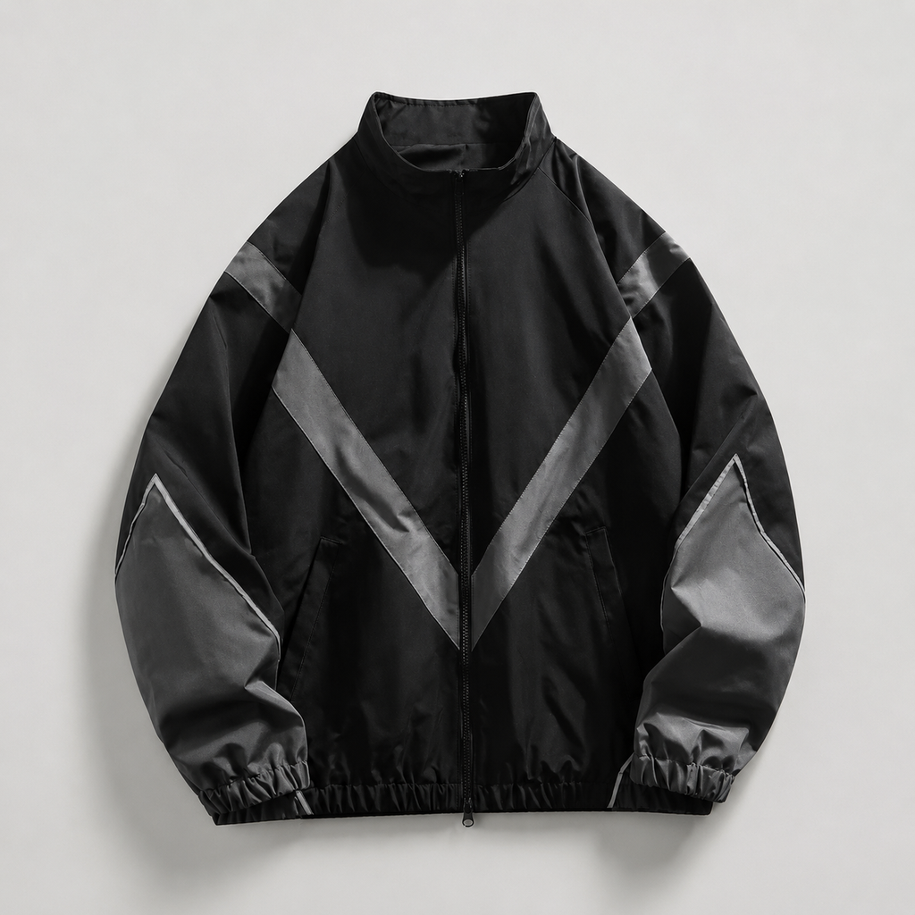 Nolan Color-Block Track Jacket