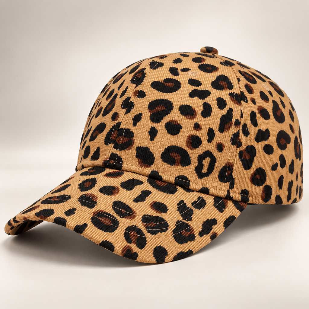 Vivienne Leopard Print Baseball Cap